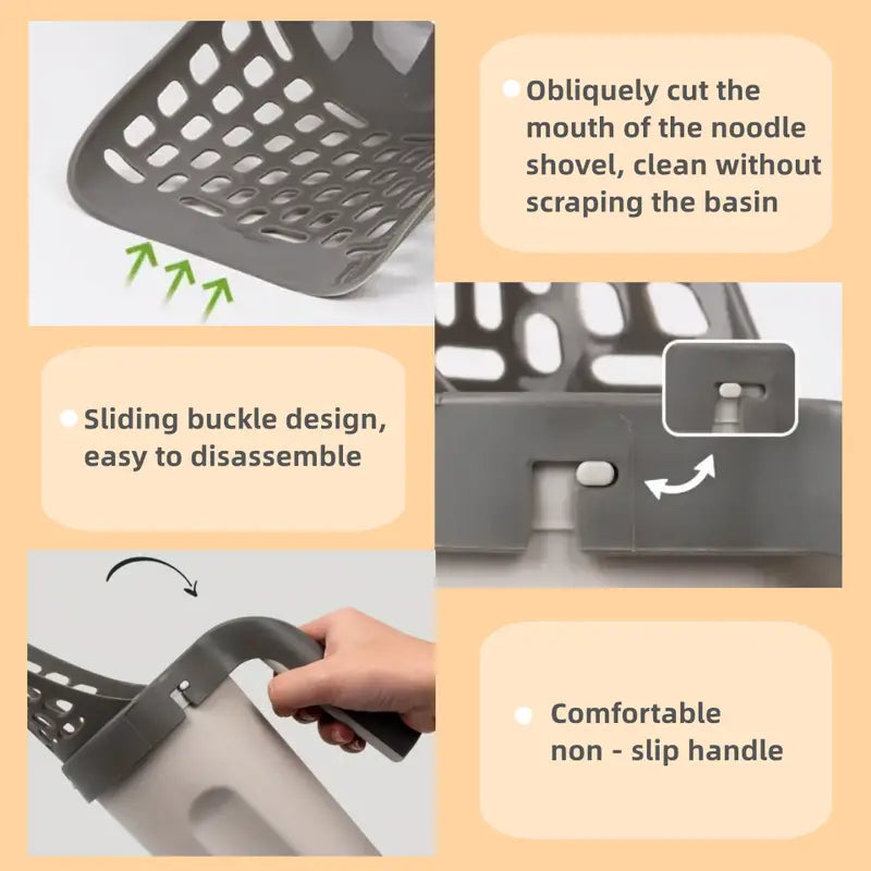 Special Offer🔥🔥🔥Say Goodbye to Stinky Litter Box Days with Our Hygienic All-in-One Scoop!