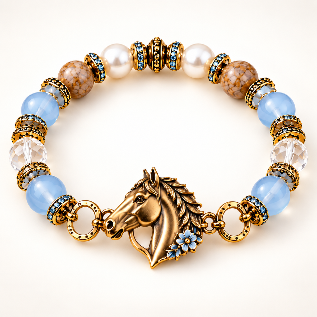 🐴 Therapy Horse Healing Bracelet