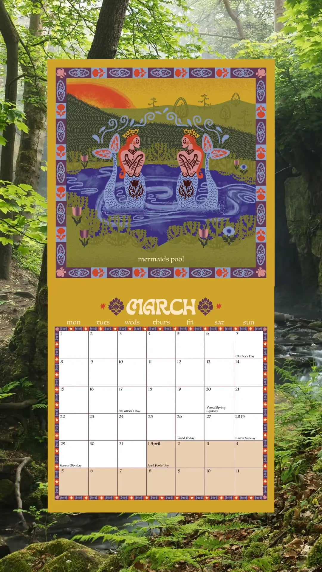 FOLKTALES WITHIN THE PEAK DISTRICT CALENDAR 2027