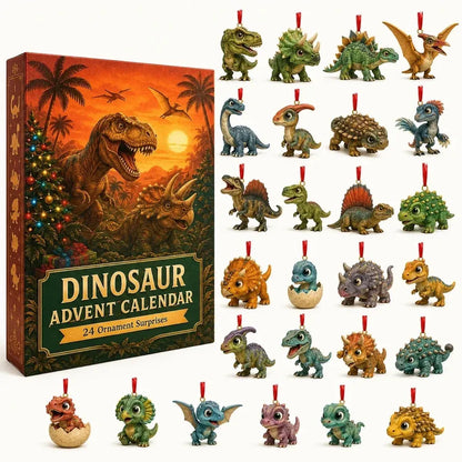 🦖Dinosaur Advent Calendar, 24‐Day Christmas Countdown Calendar