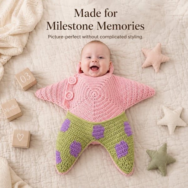 ⭐Cozy Baby Star's Suit - ❤️Suitable For Most Children