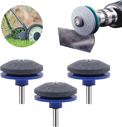 Drill-Powered Mower Blade Sharpener