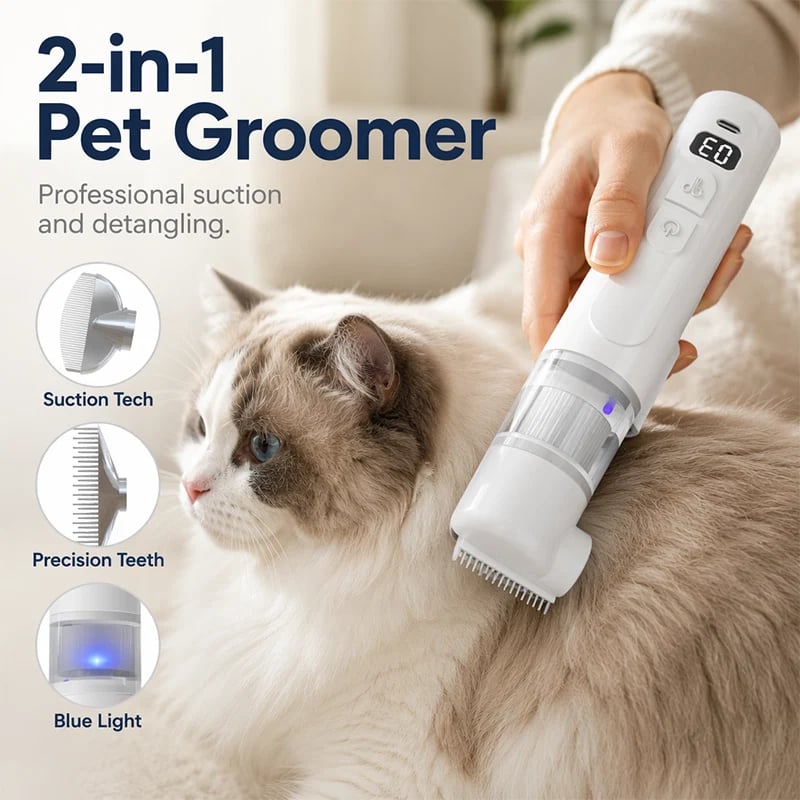 🔥Hot Sale - 49% OFF🐶Electric Pet Flea Remover and Detangling Comb