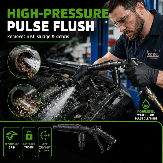 Coolant Flush Gun & Heater Core Flush Kit