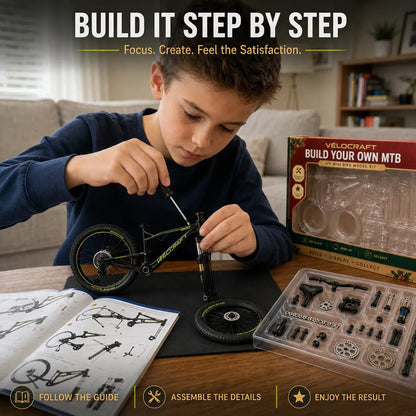 🚲DIY Mountain Bike Model Kit- Build, Display & Collect