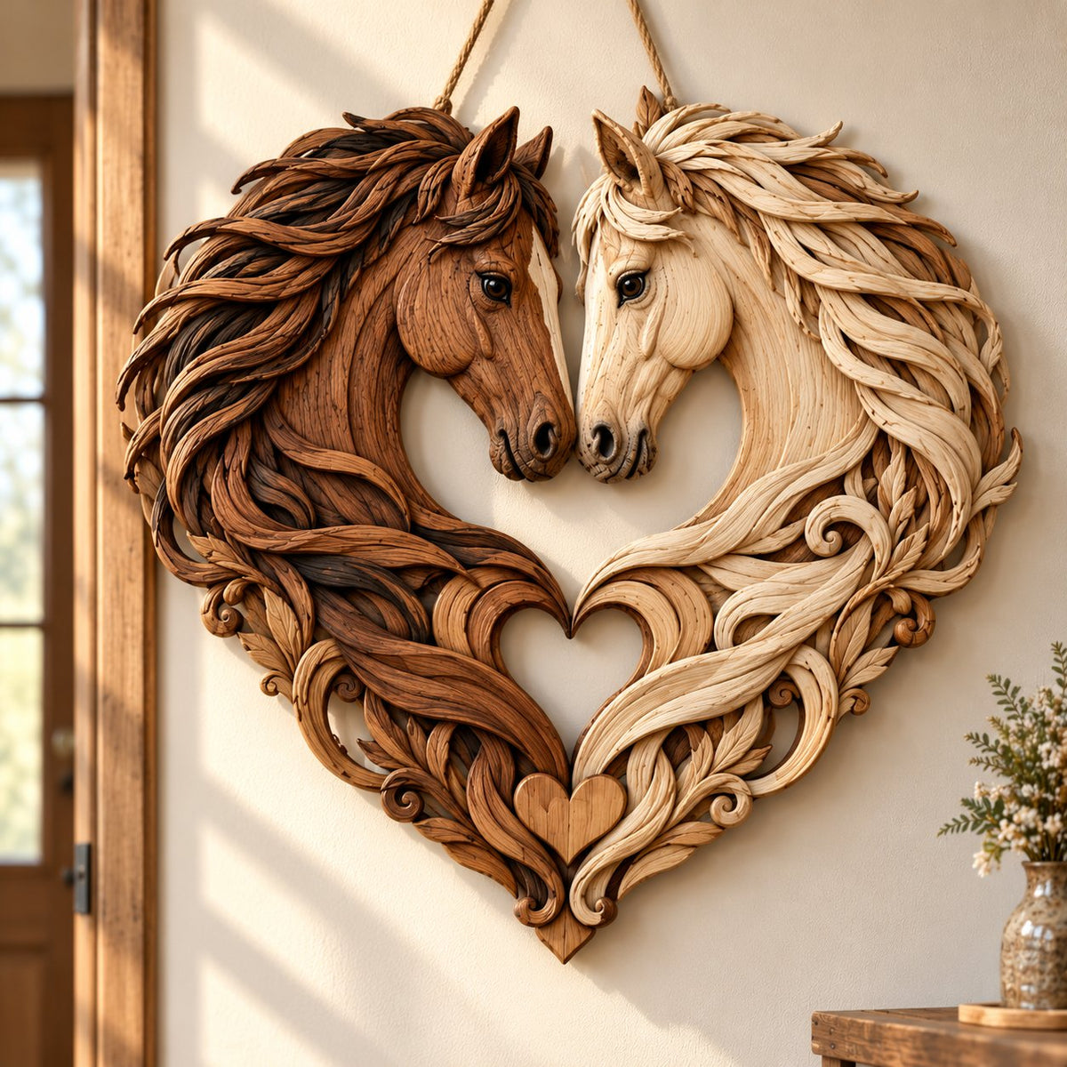 Rustic Farmhouse Horse Décor