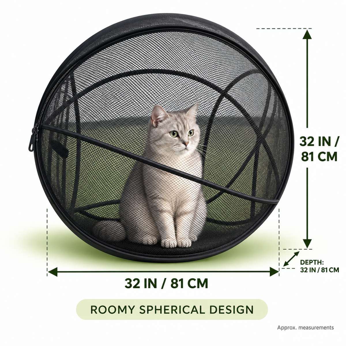 🌿Hot Sale 50% OFF-Outdoor Cat Lounge – Mesh Playpen for Fresh-Air Time