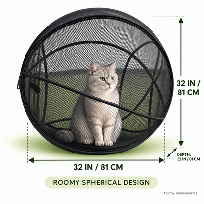 🌿Hot Sale 50% OFF-Outdoor Cat Lounge – Mesh Playpen for Fresh-Air Time