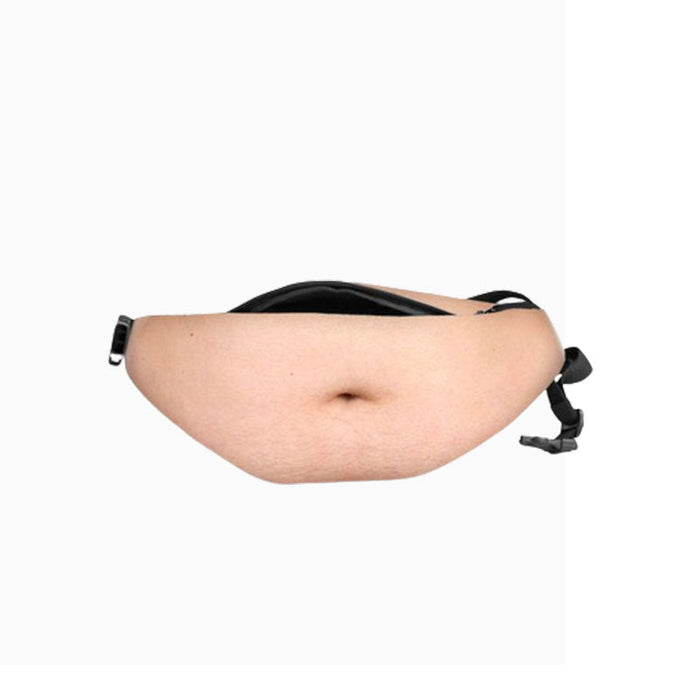 Skin Tone realistic belly waist bag