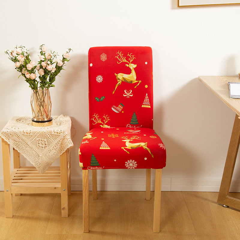 Santa Claus Dining Chair Covers Set