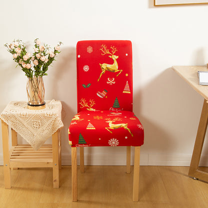 Santa Claus Dining Chair Covers Set