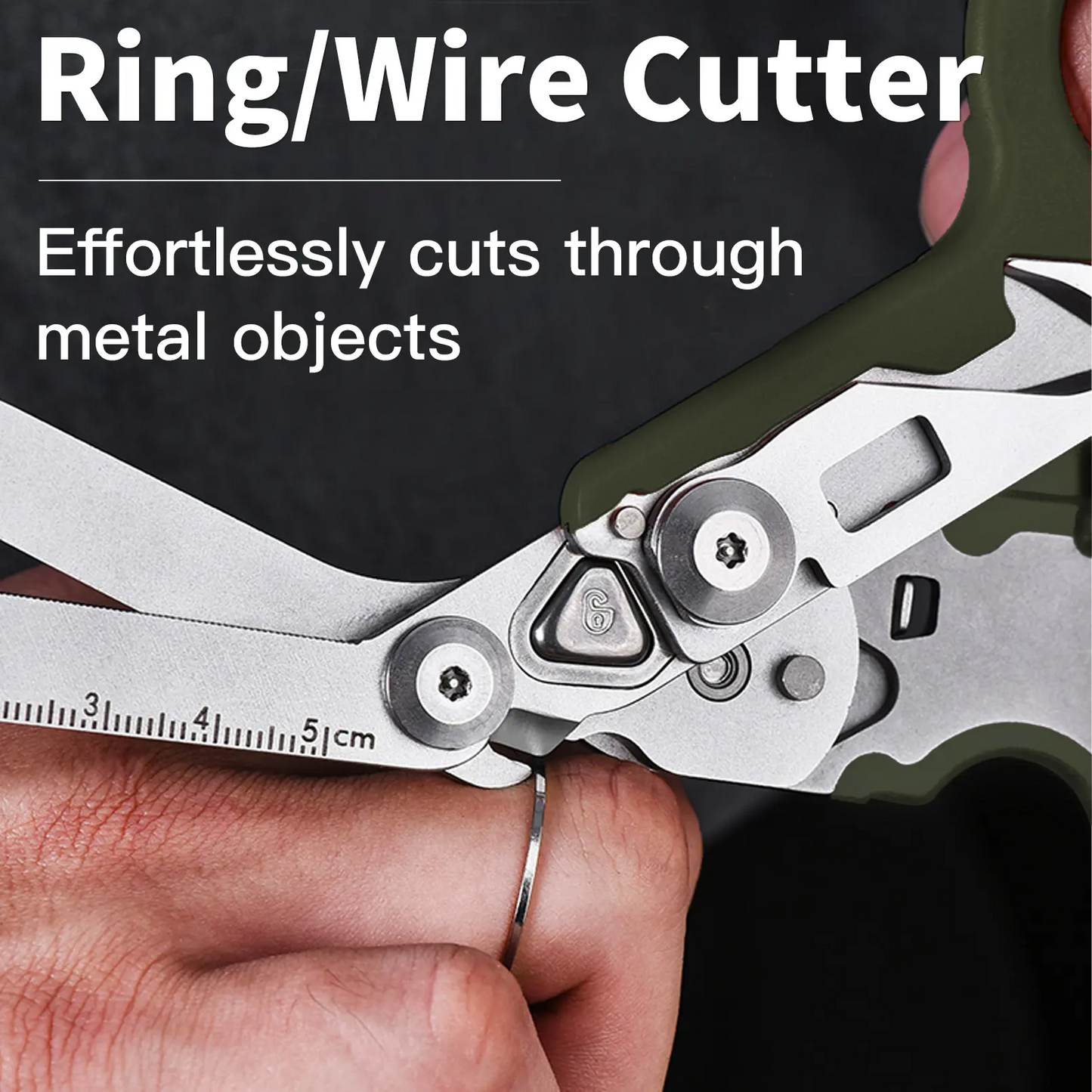 8-in-1 Tactical Folding Scissors