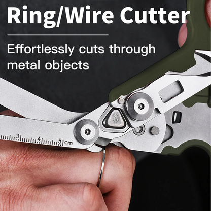 8-in-1 Tactical Folding Scissors