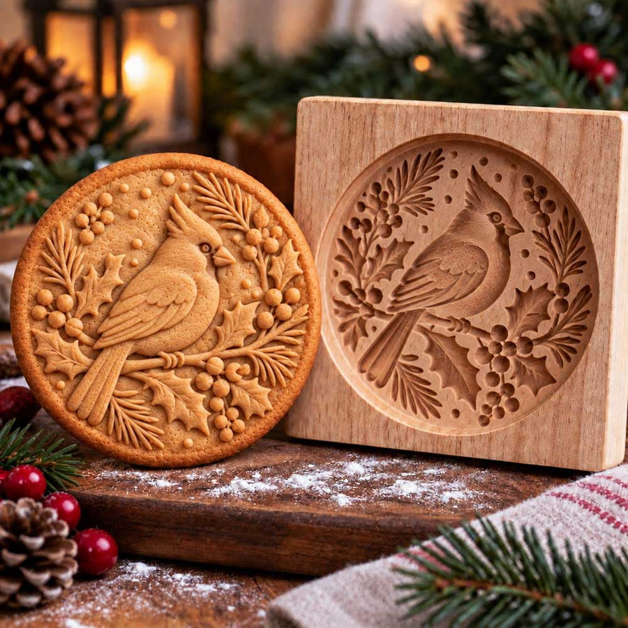 Cardinal Cookie Mold