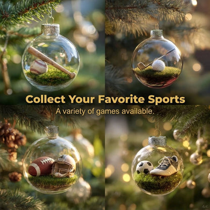 🎁Limited release-🌲Christmas Gift--⚾Sports Holiday Ornament(BUY 7 FREE SHIPPING)