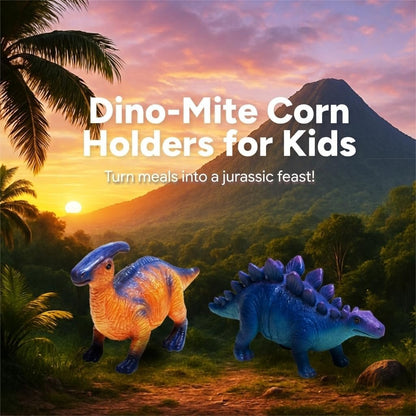 🔥Last Day Promotion🦖 Dino Bite Corn Holders🌽Turn Ordinary Corn Into The Most Fun Thing On The Table🧒