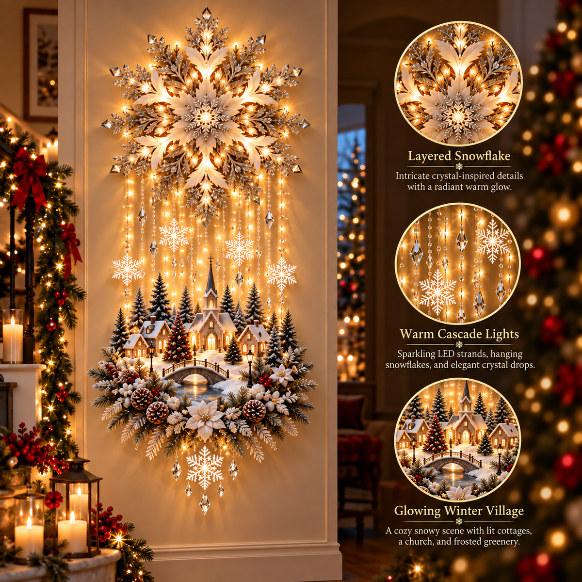 🎄Christmas Magic Glow Garden Light🎄– ⭐Light Up Your Holiday Wonderland