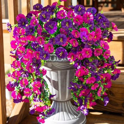 🌺 UV Resistant Hanging Artificial Morning Glory Vine 💖