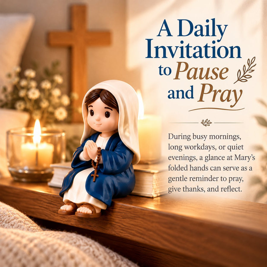 ✝️Praying Virgin Mary Shelf Sitter — product view 1