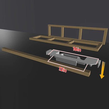 Framing Tool, 12/14/16 Inch On-Center Stud Layout Tool