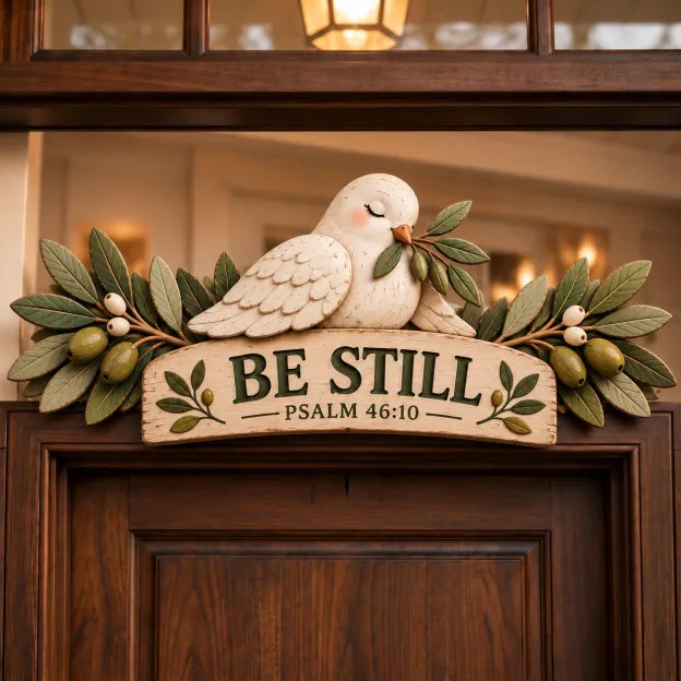 ✝️ 2D Christian Faith & Blessings Decorative Door Topper