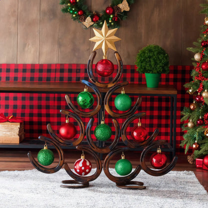 Horseshoe Lucky Christmas Tree