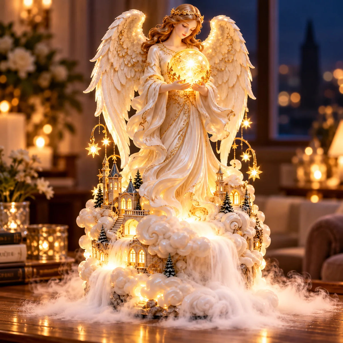 👼✨ 50% OFF – Angel of Heaven™ | Heavenly Mist Humidifier & Glowing Guardian Angel Night Light 💛