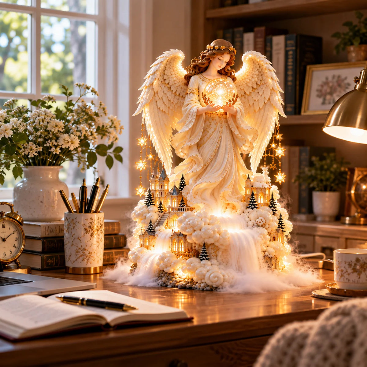 👼✨ 50% OFF – Angel of Heaven™ | Heavenly Mist Humidifier & Glowing Guardian Angel Night Light 💛