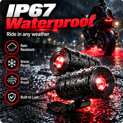 🏍️🔥 Light Up Every Ride! Dual Motorcycle Projector Lights – 3 Bold Colors!