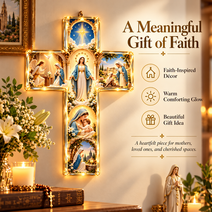 ✨ The Shepherd's Light™ – Illuminated Jesus Cross Wall Art | Faith-inspired Home Decor & Gifts