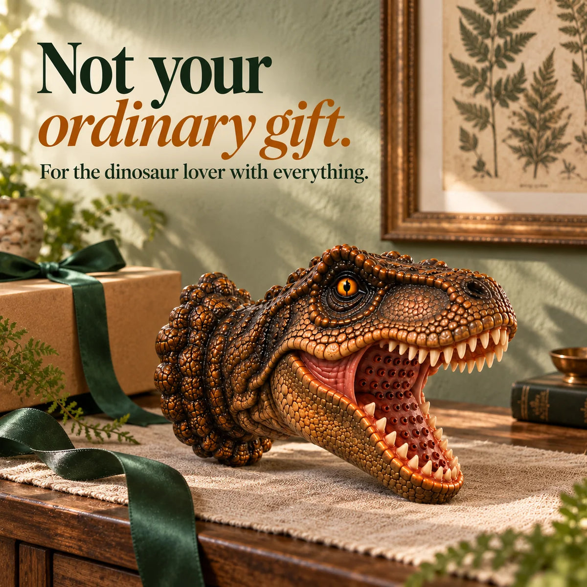 Prehistoric Splash – T-Rex Shower Head