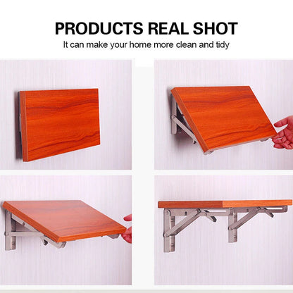 🎁2026 New Arrivals 50% OFF💥Fold-in-a-Second Multi-Use Bracket – Declutter Your Kitchen or Study in Moments📚