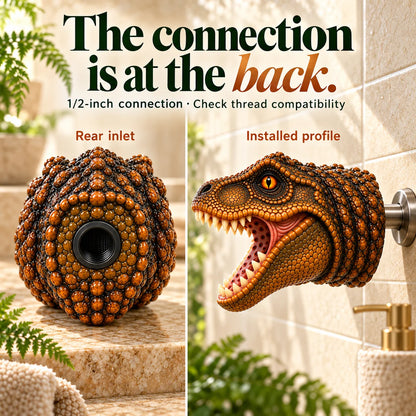 Prehistoric Splash – T-Rex Shower Head