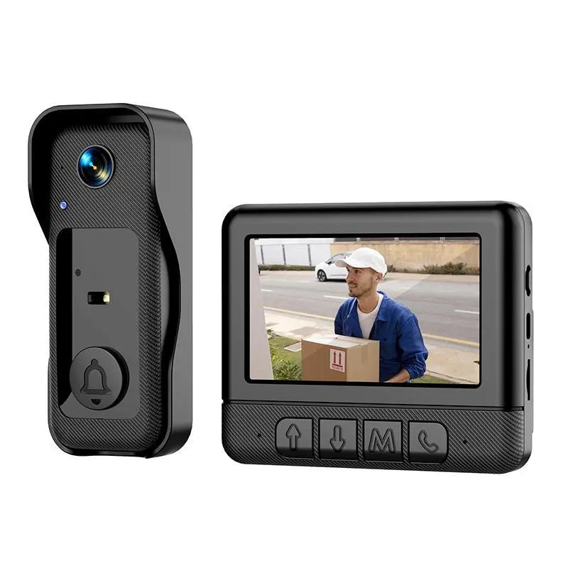 🚪 X6 Wireless Video Doorbell – No WiFi Required, 4.3" Color Screen & Two-Way Communication