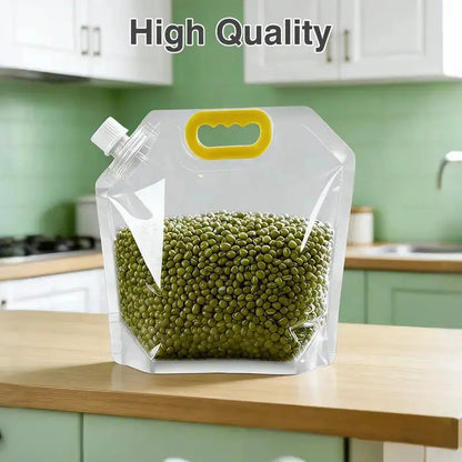 Reusable Food Storage Bags, Leakproof & Moisture-Resistant Pouches