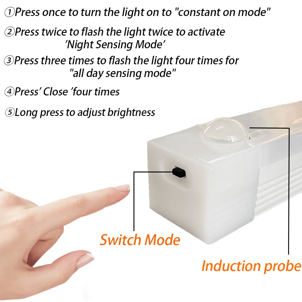 (🎁Last Day 49% OFF)💡Punch-free Smart Sensor Magnetic Rechargeable LED Lights✨