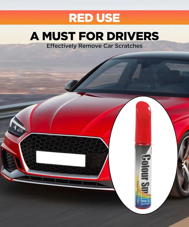 Car touch-up paint pen, quick-drying - an essential accessory for car enthusiasts.