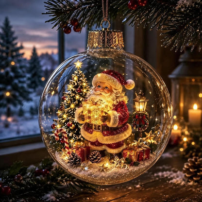 🔥HOT SALE 50% OFF - 🎄Glowing Christmas Diorama Ornament✨