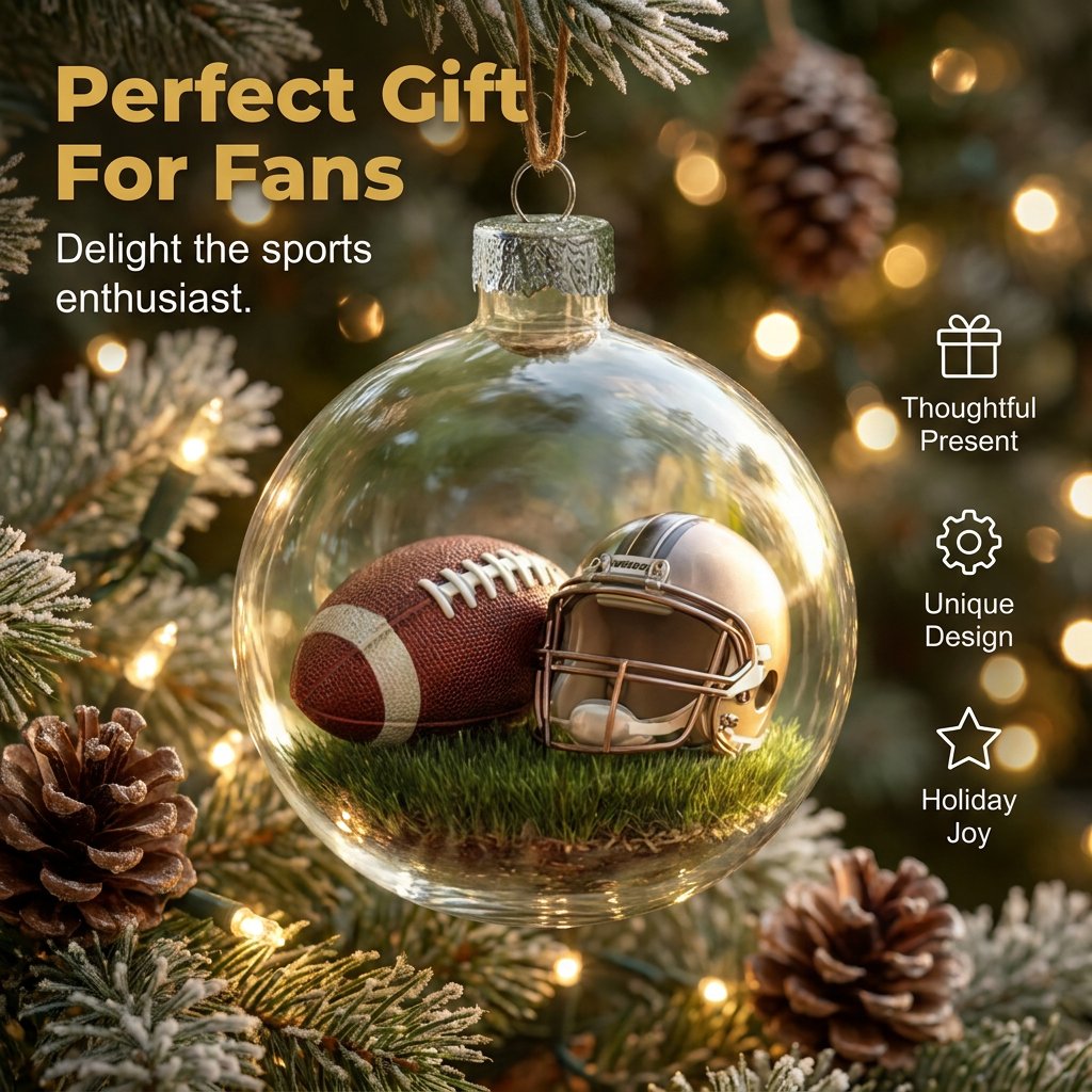 🎁Limited release-🌲Christmas Gift--⚾Sports Holiday Ornament(BUY 7 FREE SHIPPING)