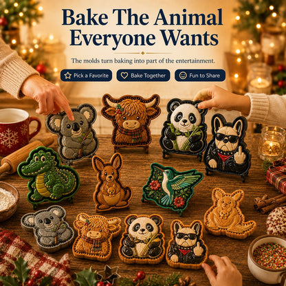 🥧 Animal Mini Pie Mold Collection