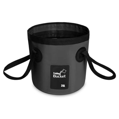 Portable Foldable Water Bucket - Perfect for Fishing, Camping, Traveling!!