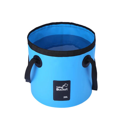Portable Foldable Water Bucket - Perfect for Fishing, Camping, Traveling!!