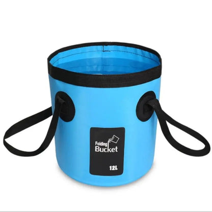 Portable Foldable Water Bucket - Perfect for Fishing, Camping, Traveling!!