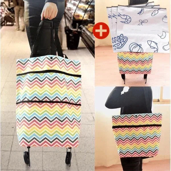 🏆Last Day Special Price ￡9.99!!💞Foldable 2-in-1 Shopping Bag
