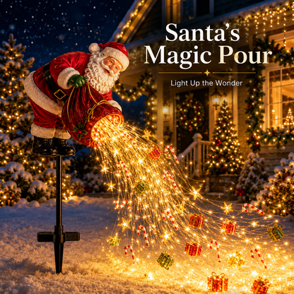 🎁49% OFF🎁 Santa’s Magic Pour™ – Flowing LED Christmas Garden Light