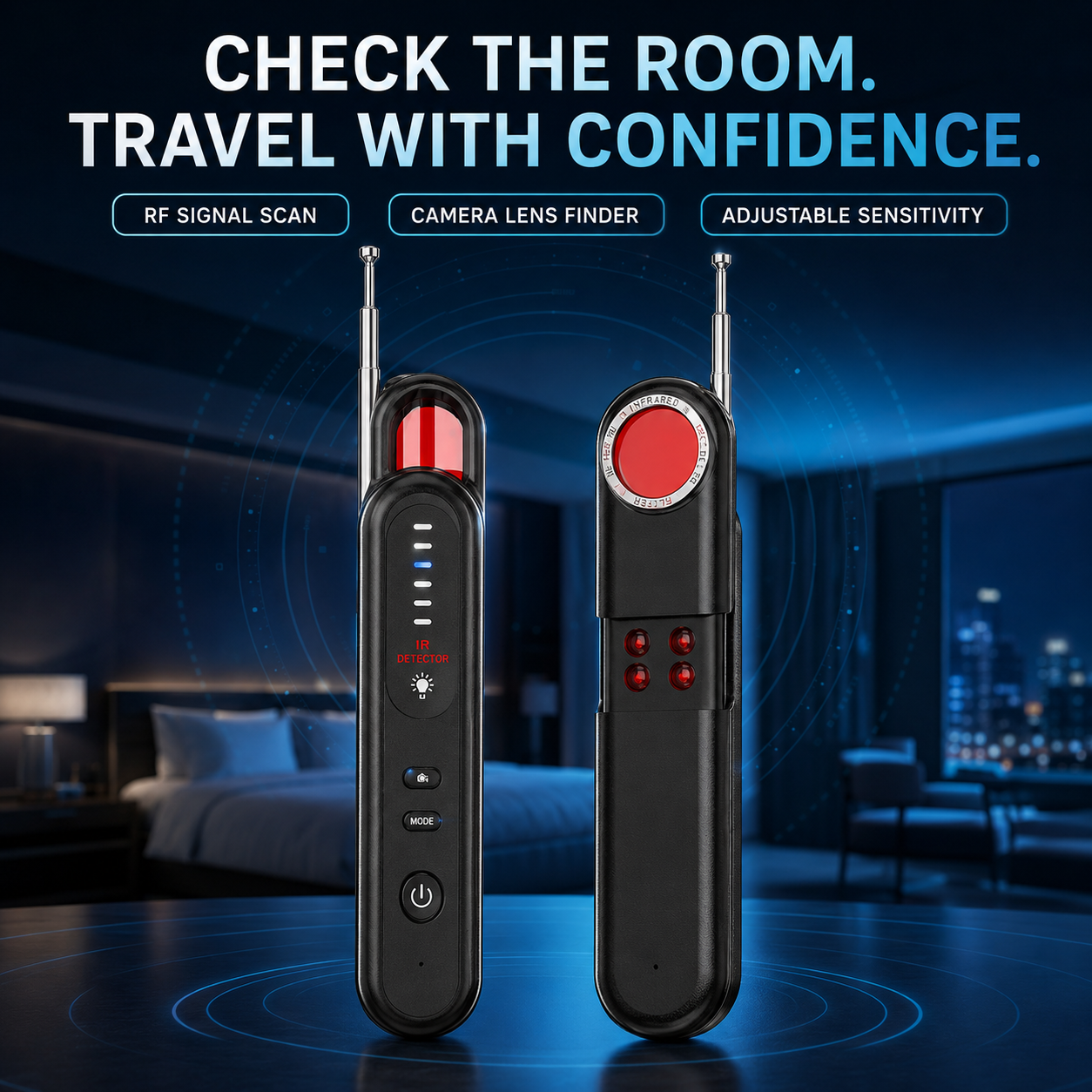⏳ Last day! 49% OFF - Hidden Camera Detector