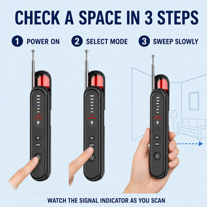 ⏳ Last day! 49% OFF - Hidden Camera Detector