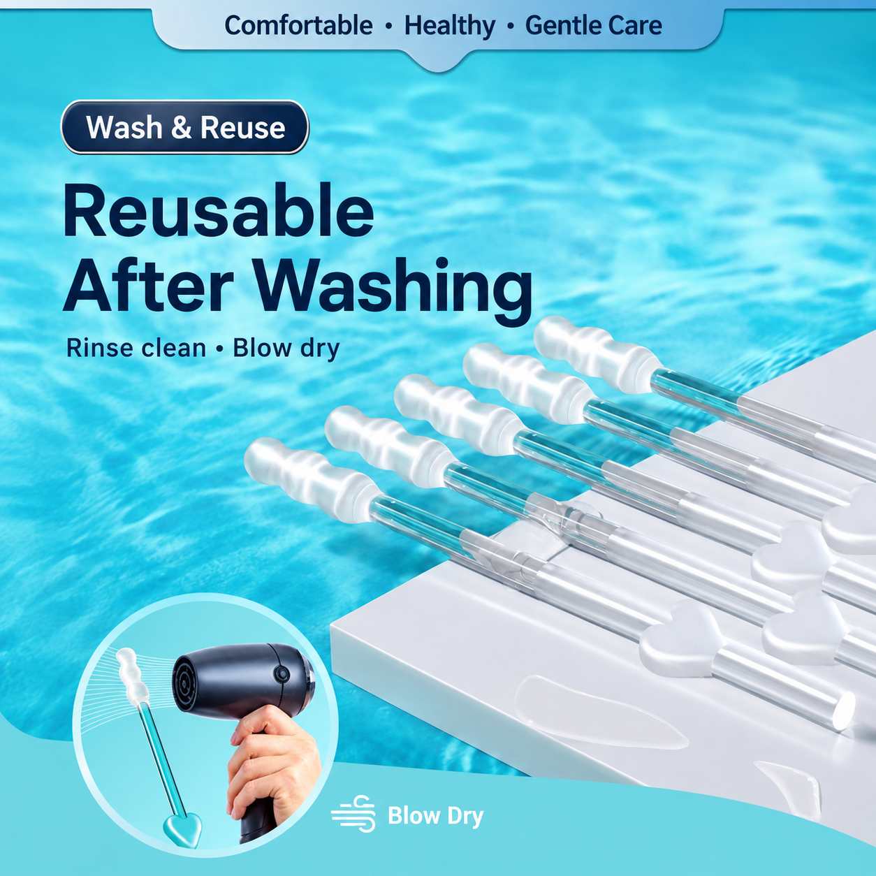 ✨ Ear Cleaning Tool Stick – Gentle Outer Ear Wax Removal Tool