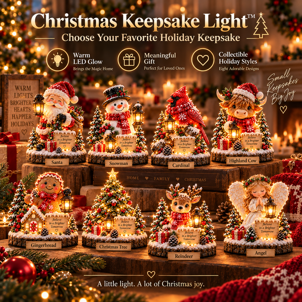 🎅 49% OFF — Choose Your Favorite Christmas Character & Let the Holiday Glow Begin
