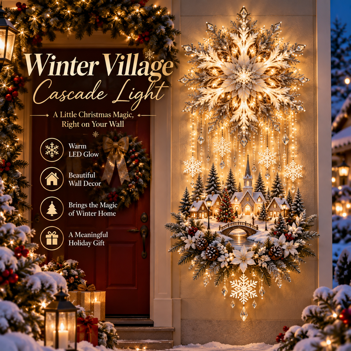 🎄Christmas Magic Glow Garden Light🎄– ⭐Light Up Your Holiday Wonderland